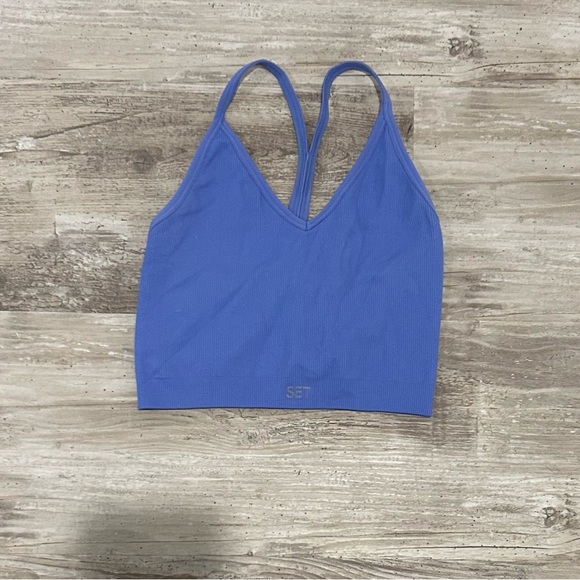 SET Active SCULPTFLEX® RIBBED V - SNOWCONE - S / Snowcone blue - Picture 3 of 4